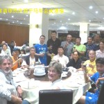 陈明荣会长宴请球员庆祝于马车会酒楼